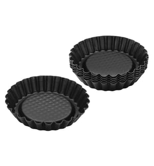 ZENKER - Tortelett-Backform Black Metallic Ø 10.5 cm