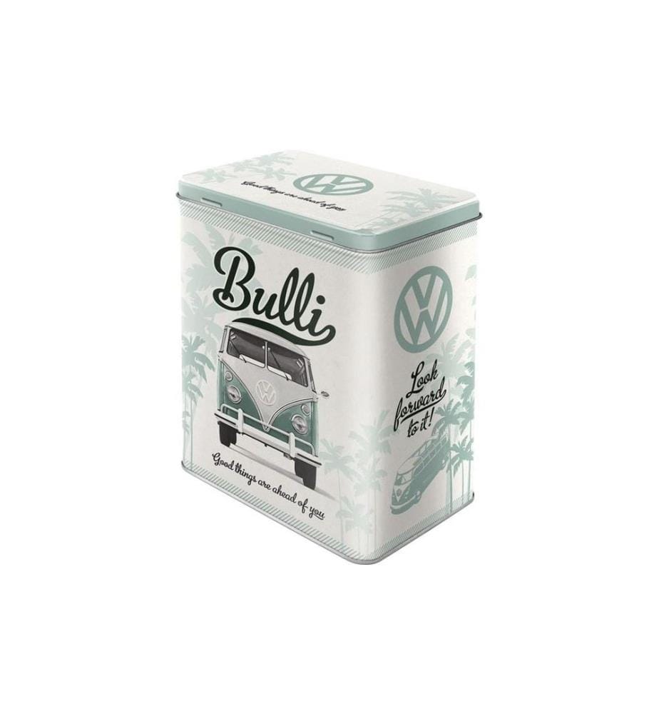 NOSTALGIC ART - Vorratsdose Bulli 3 l, Grün/Weiss