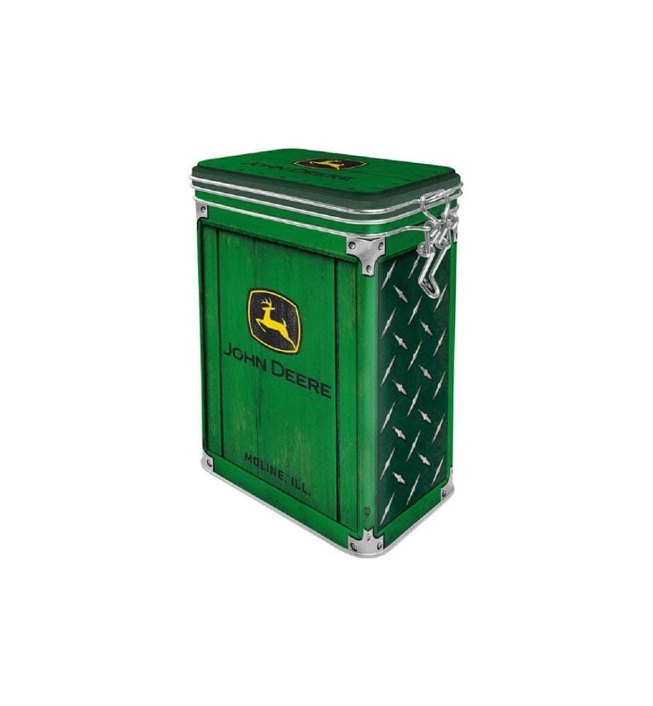 NOSTALGIC ART - Vorratsdose John Deer 1.3 l, Gelb/Grün/Schwarz