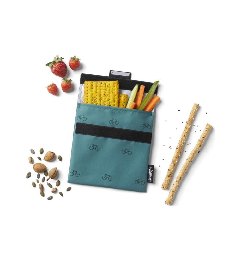 Roll'eat - Sac à lunch SnacknGo Icons Bike Bleu