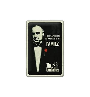 NOSTALGIC ART - Plaque The Godfather Family 20 cm x 30 cm, Métal