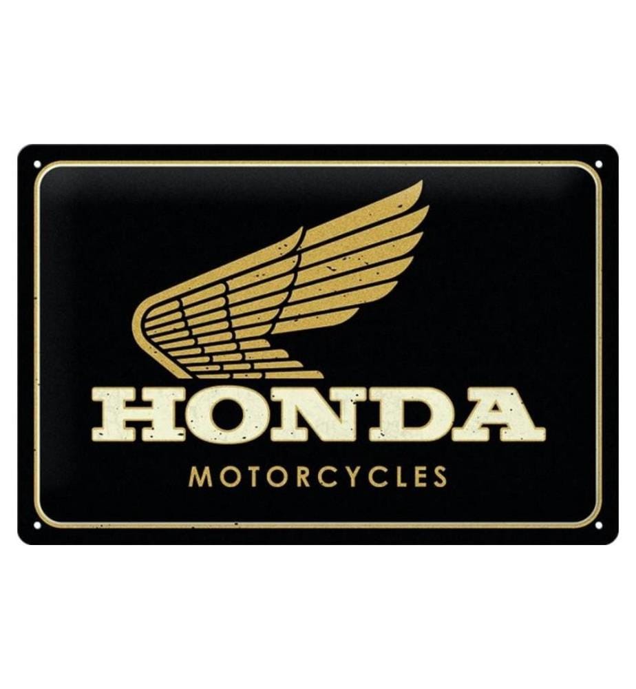 NOSTALGIC ART - Plaque Honda 30 cm x 20 cm, Métal