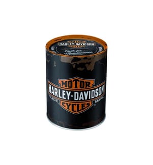 NOSTALGIC ART - Tirelire Harley Davidson Inscription
