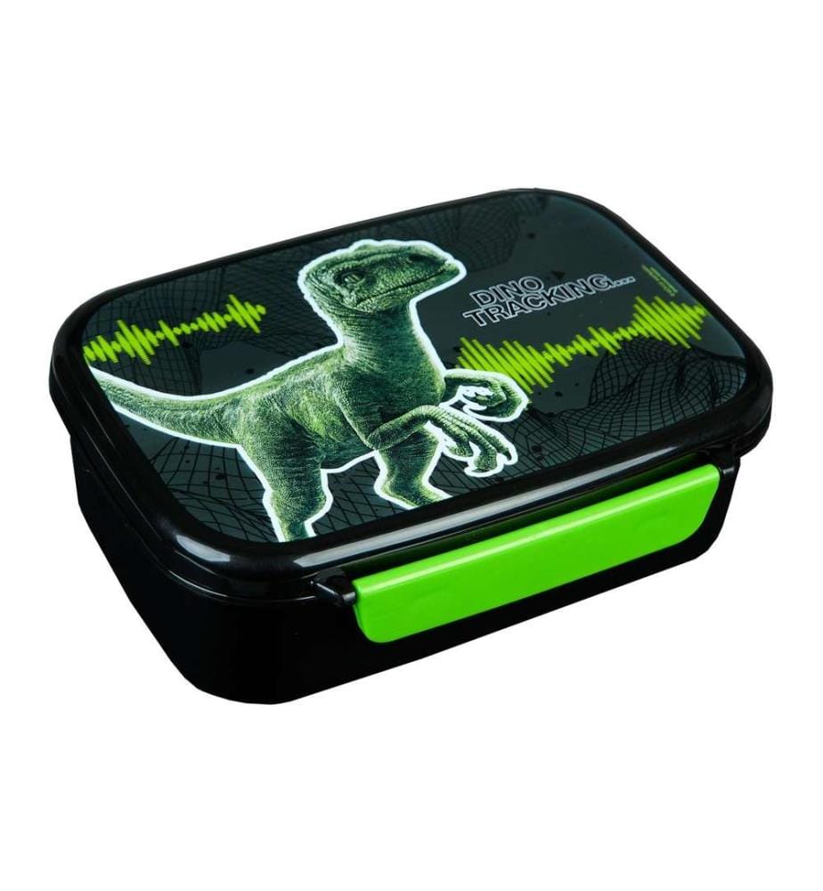 SCOOLI - Lunchbox Jurassic World Grün/Schwarz