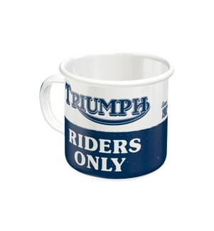 NOSTALGIC ART - Tasse universelle Triumph 360 ml, 1 Pièce/s, Bleu foncé/Blanc