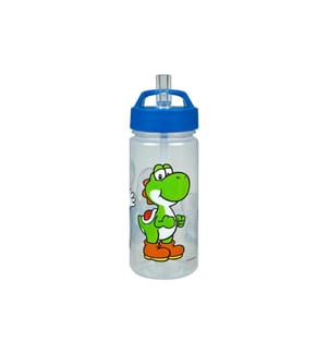 SCOOLI - Gourde Super Mario 500 ml, Transparent/Bleu