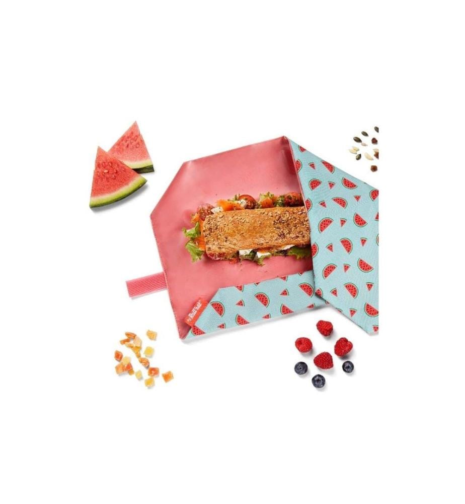 Roll'eat - Sac à lunch Boc'n'Roll Fruits Pastèque Multicolore