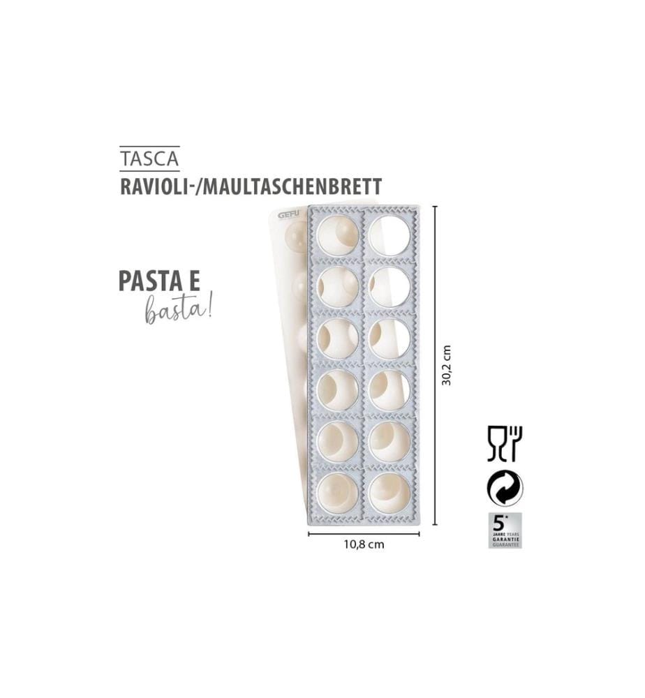 GEFU - Ravioli- und Teigtaschenformer Tasca 3-teilig, eckig