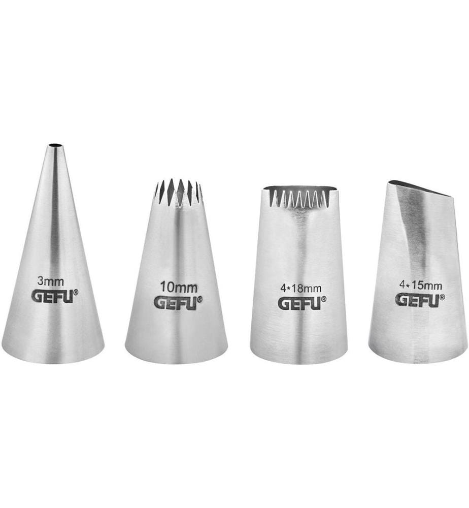 GEFU - Spritztülle Set Decore 4-teilig