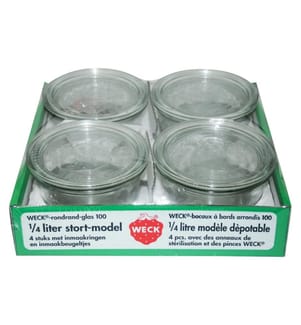 WECK - Set de bocaux de conservation 370 ml