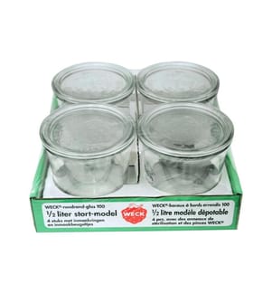 WECK - Set de bocaux de conservation 580 ml