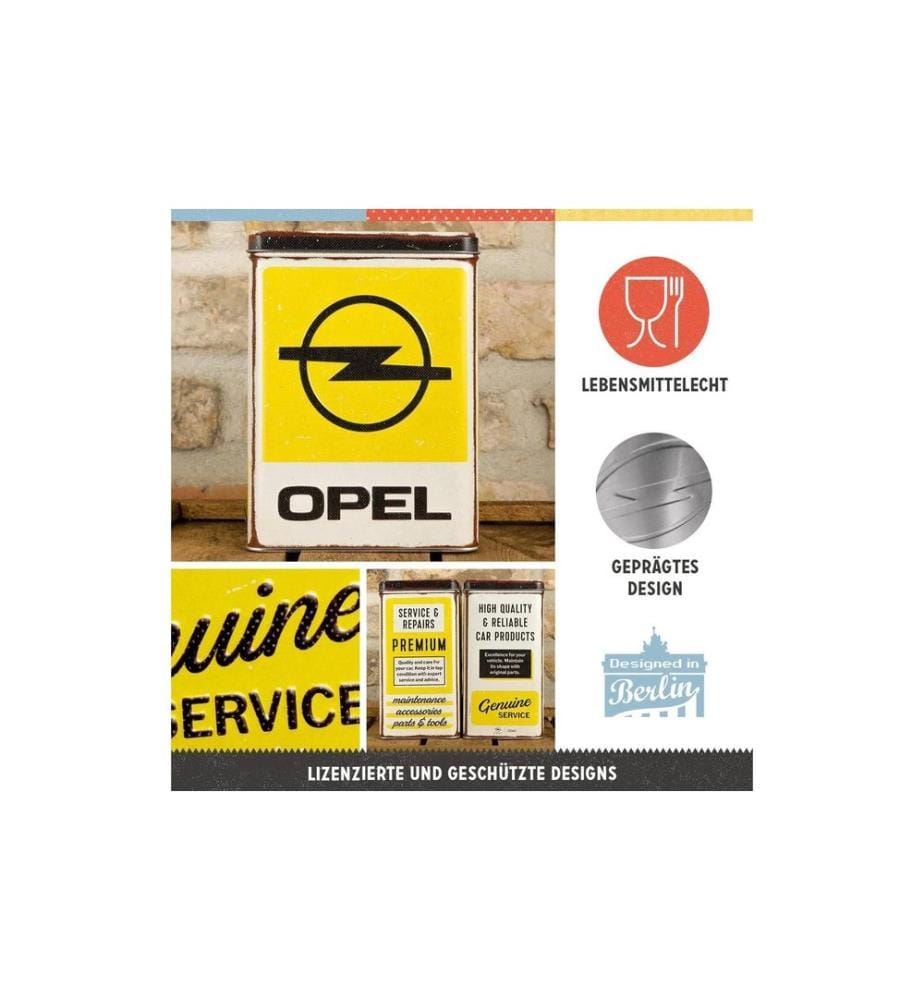 NOSTALGIC ART - Vorratsdose Opel Service 3 l, Mehrfarbig