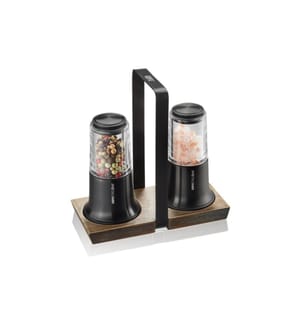 GEFU - Salz- und Pfeffermühle X-Plosion Braun/Schwarz