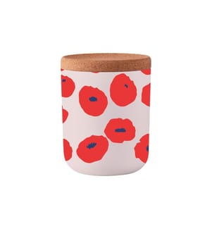 BioLoco - Boîte à provisions Kukkia moyen 0.8 l, Multicolore/Rouge