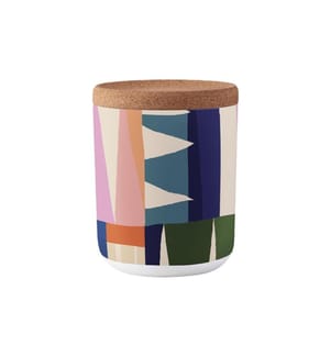 BioLoco - Boîte à provisions Burst of colors M, 0.8 l, Bleu/Vert/Rose
