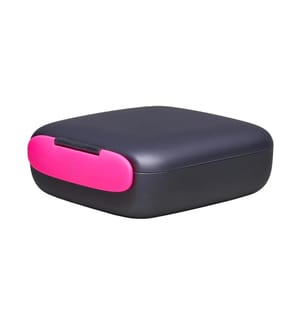 BioLoco - Boîte casse-croûte square-Hella Rose/Noir