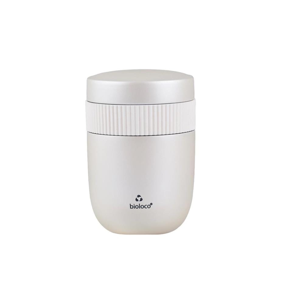 BioLoco - Lunchpot Sky-Pearl Blanc perle