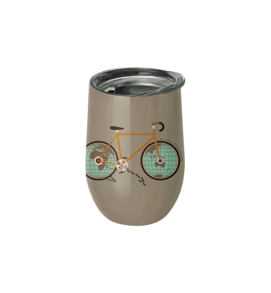 BioLoco - Thermobecher Office-World traveller 420 ml, Braun