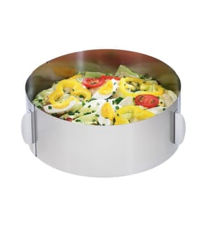 GEFU - Cadre à pâtisserie Anneau à gâteau XXL Tondo 16,5 cm, Rond