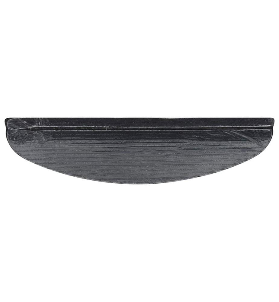 Stufenmatten Selbstklebend 15 Stk. 56x17x3 cm Anthrazit