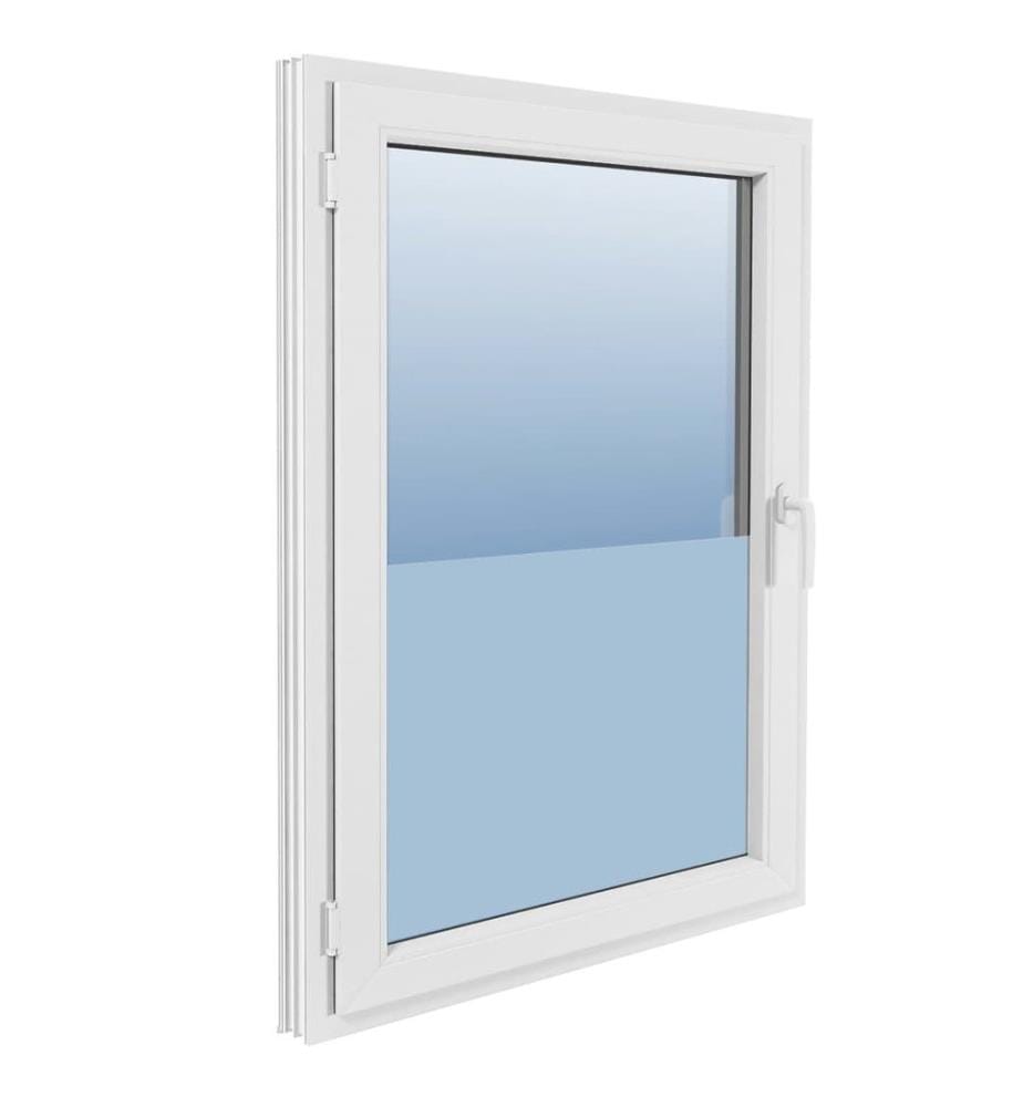 Fensterfolie Matt Grau 0,9x5 m PVC