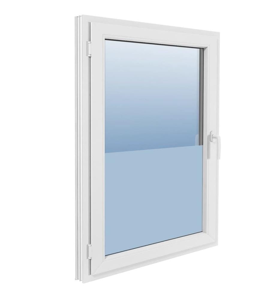 Fensterfolie Matt Grau 0,9x10 m PVC