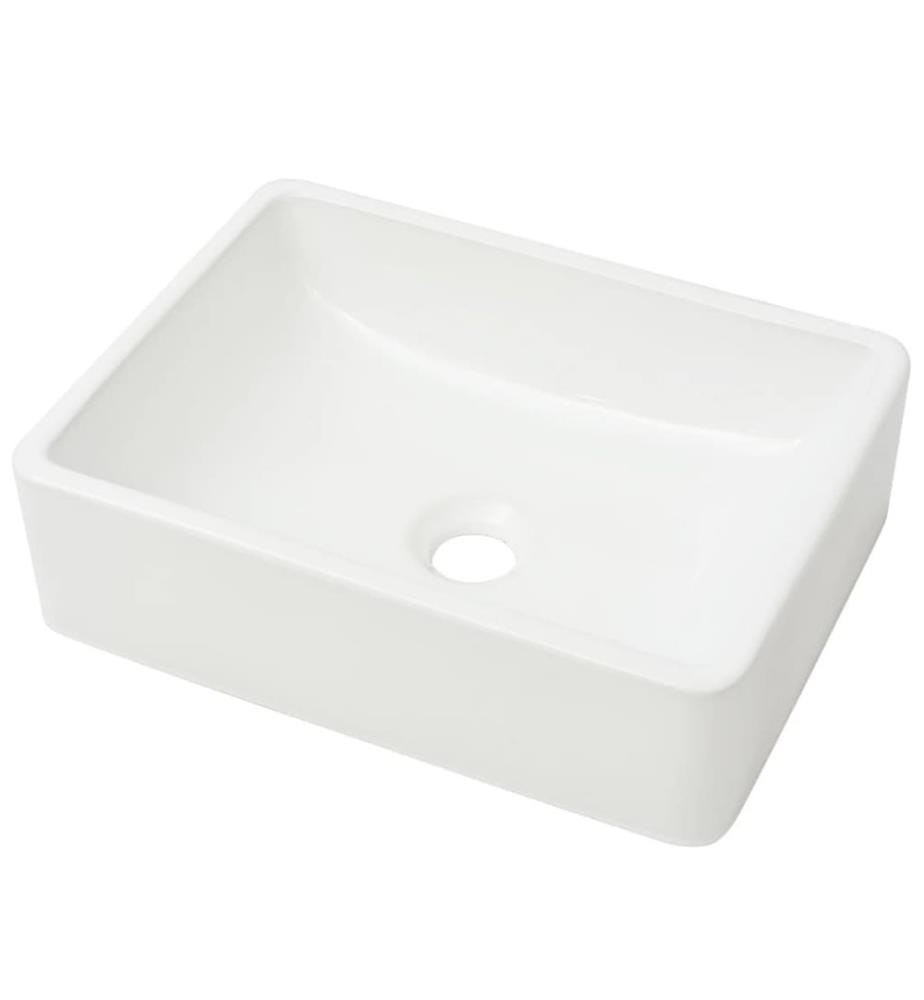 Waschbecken Keramik Weiss 41 x 30 x 12 cm