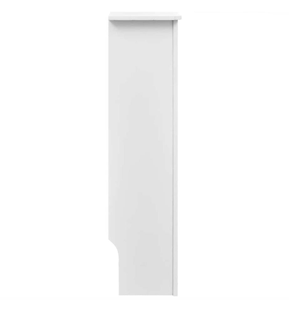 MDF Heizkörper-Abdeckung Heizkörperverkleidung 112 cm, weiss