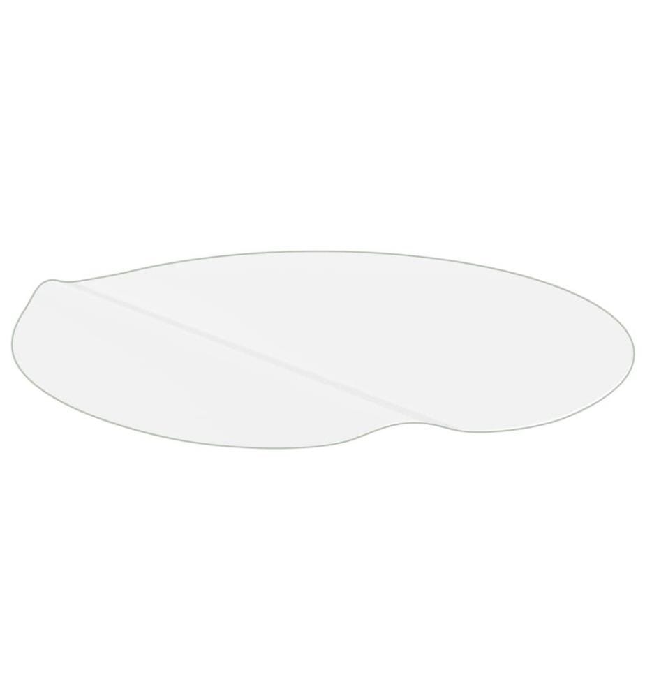 Protecteur de table transparent Ø 120 cm 1,6 mm PVC