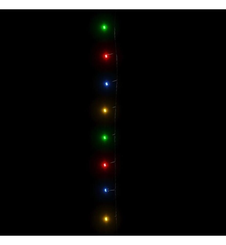 Lichterkette mit 400 LEDs Mehrfarbig 40 m 8 Lichteffekte
