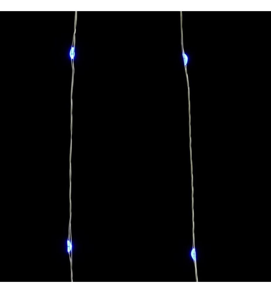 Guirlande lumineuse micro LED 40m 400LED blanc froid 8fonctions