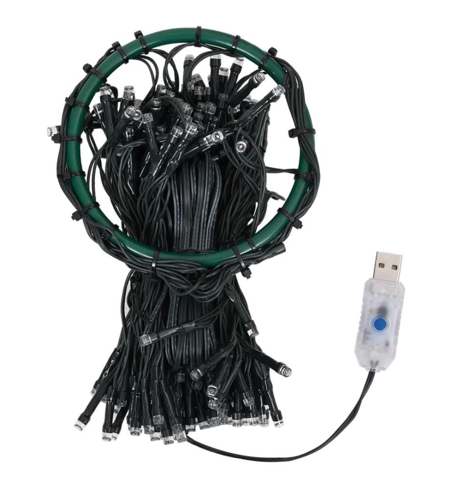 Weihnachtsbaum-Lichternetz mit 150 LEDs Mehrfarbig 150 cm