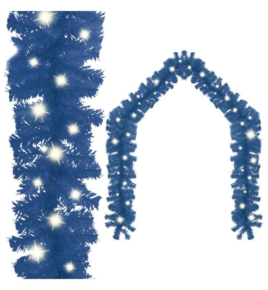 Guirlande de Noël avec lumières LED 5 m Bleu