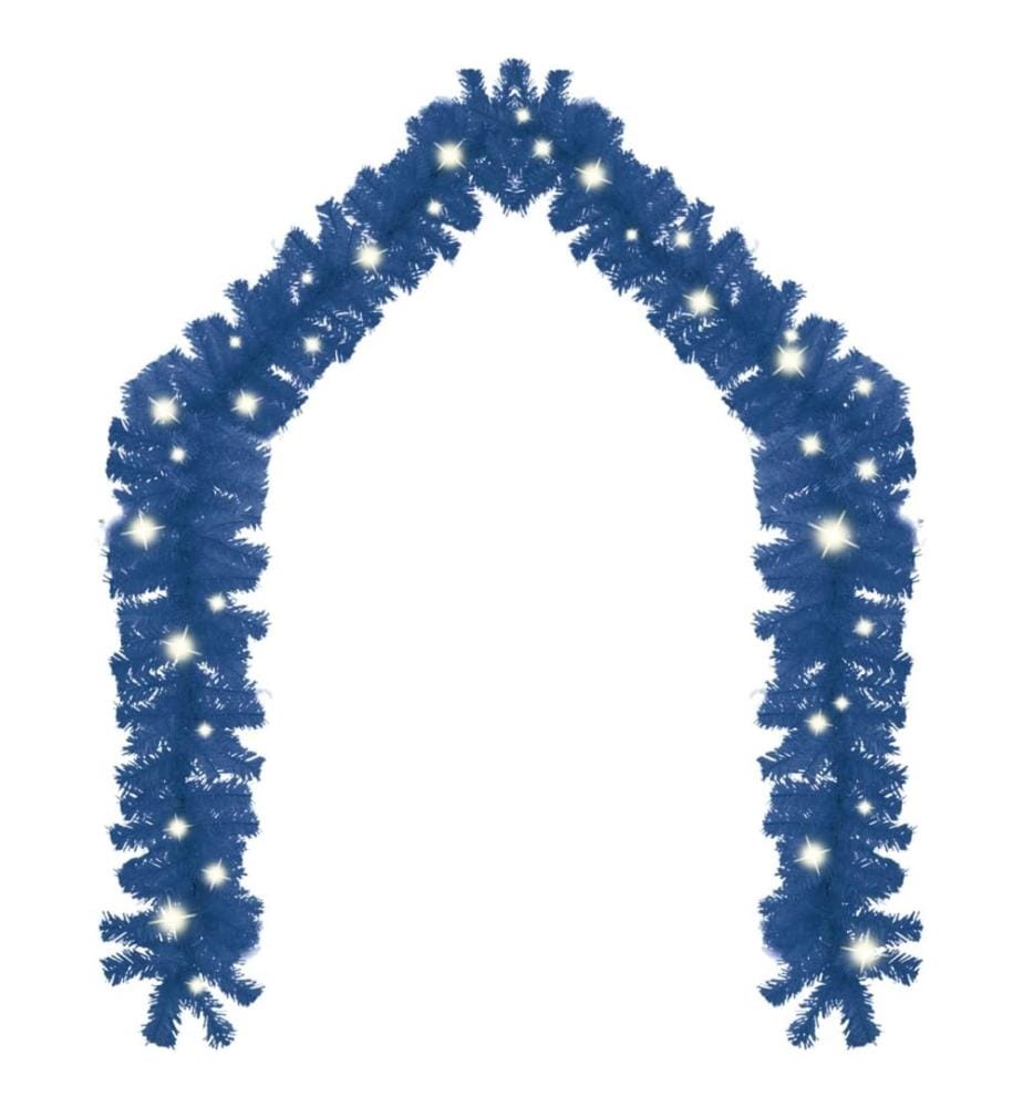 Guirlande de Noël avec lumières LED 5 m Bleu