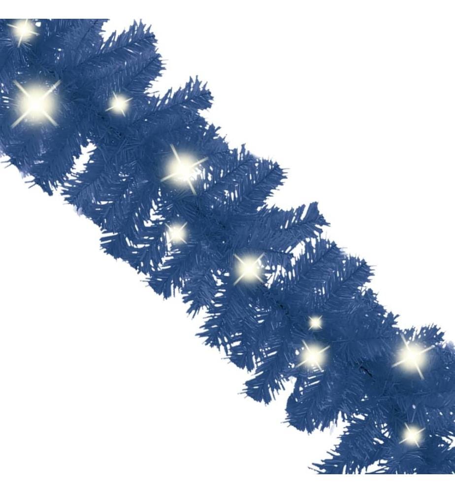 Guirlande de Noël avec lumières LED 5 m Bleu
