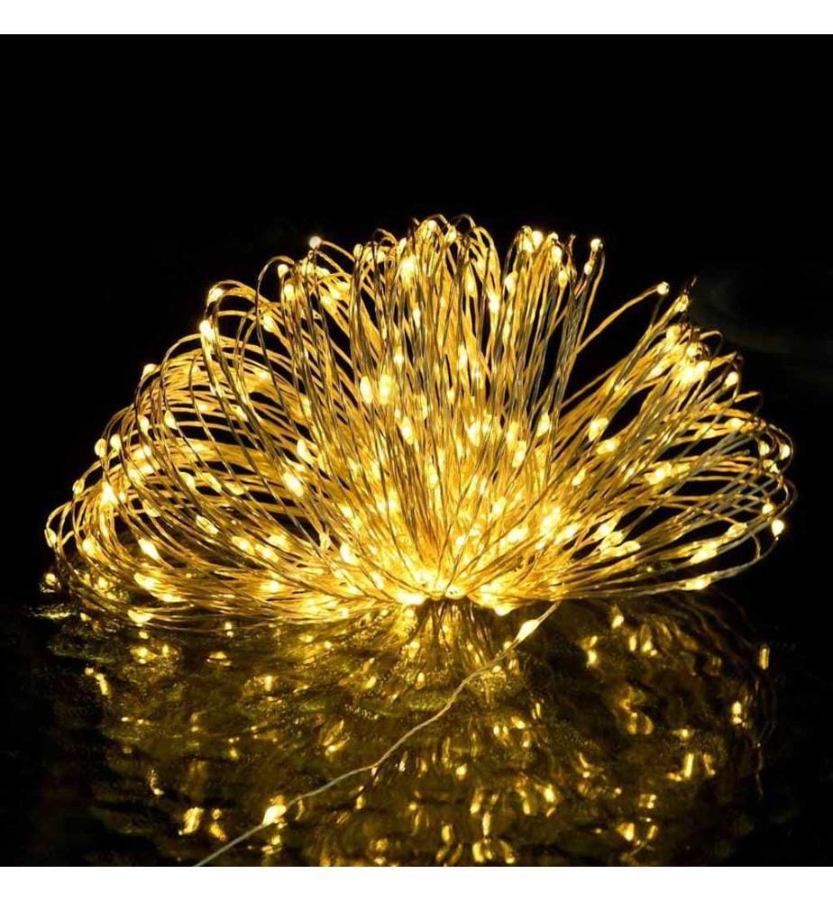 Guirlande LED avec 150 LED Blanc chaud 15 m