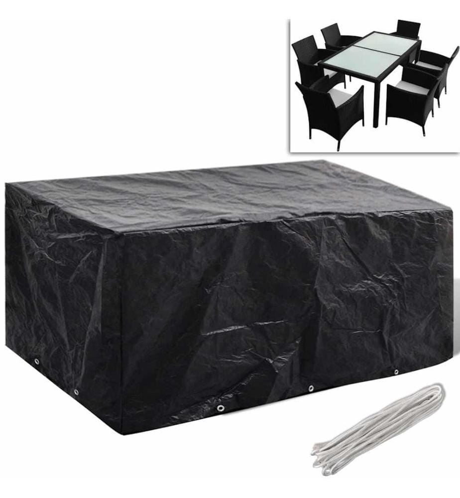 Gartenmöbel-Abdeckung 8 Ösen 240x140x90 cm