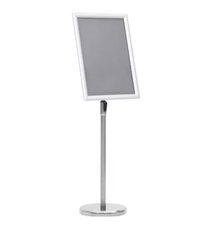 Support d'affiche A3 sur pied Argenté Alliage d'aluminium