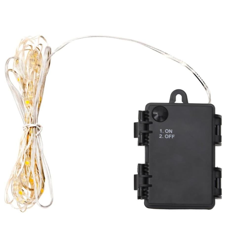 Guirlande lumineuse à LED avec 110 LED et ventilateur 1100 cm