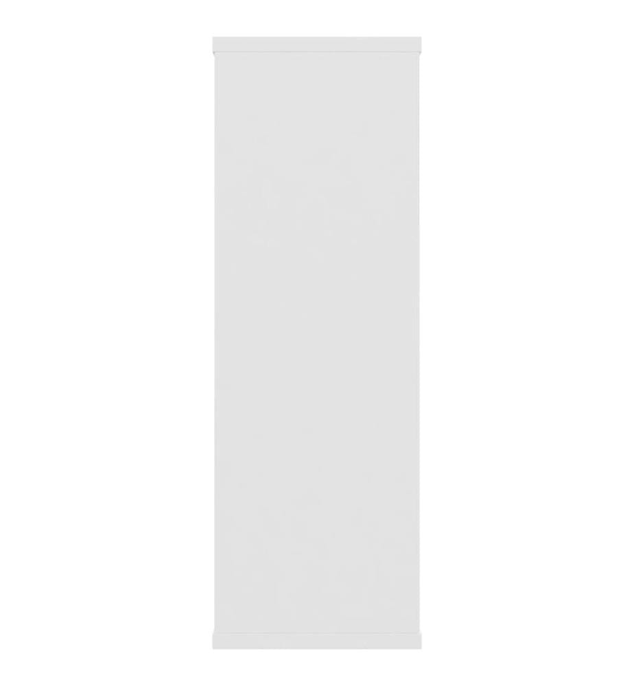 Wandregale Weiss 104x20x58,5 cm Holzwerkstoff