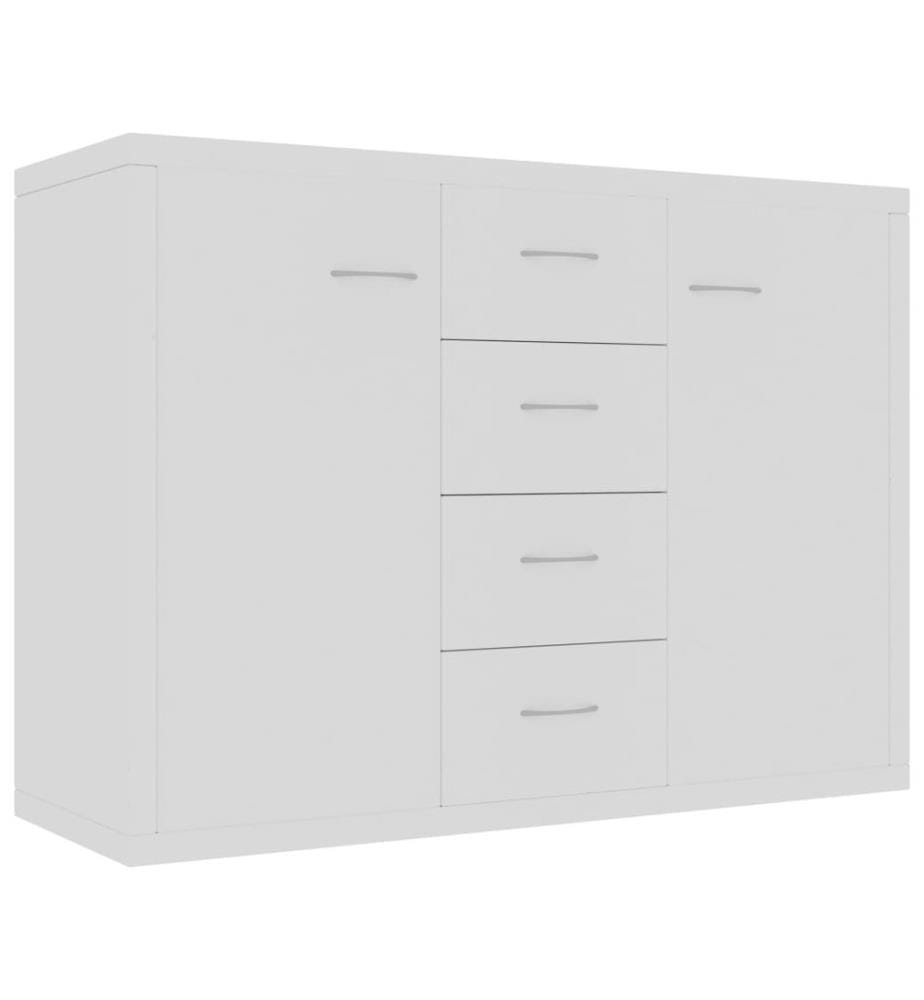 Sideboard Weiss 88x30x65 cm Holzwerkstoff