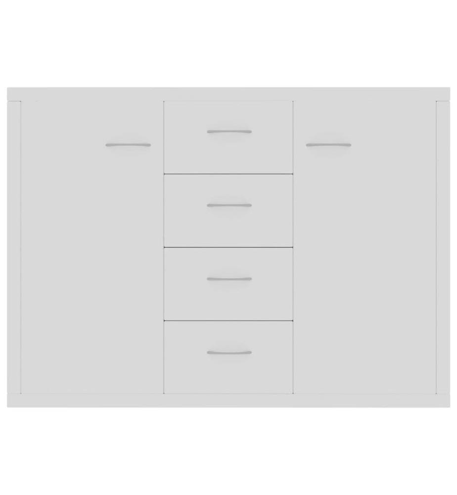 Sideboard Weiss 88x30x65 cm Holzwerkstoff