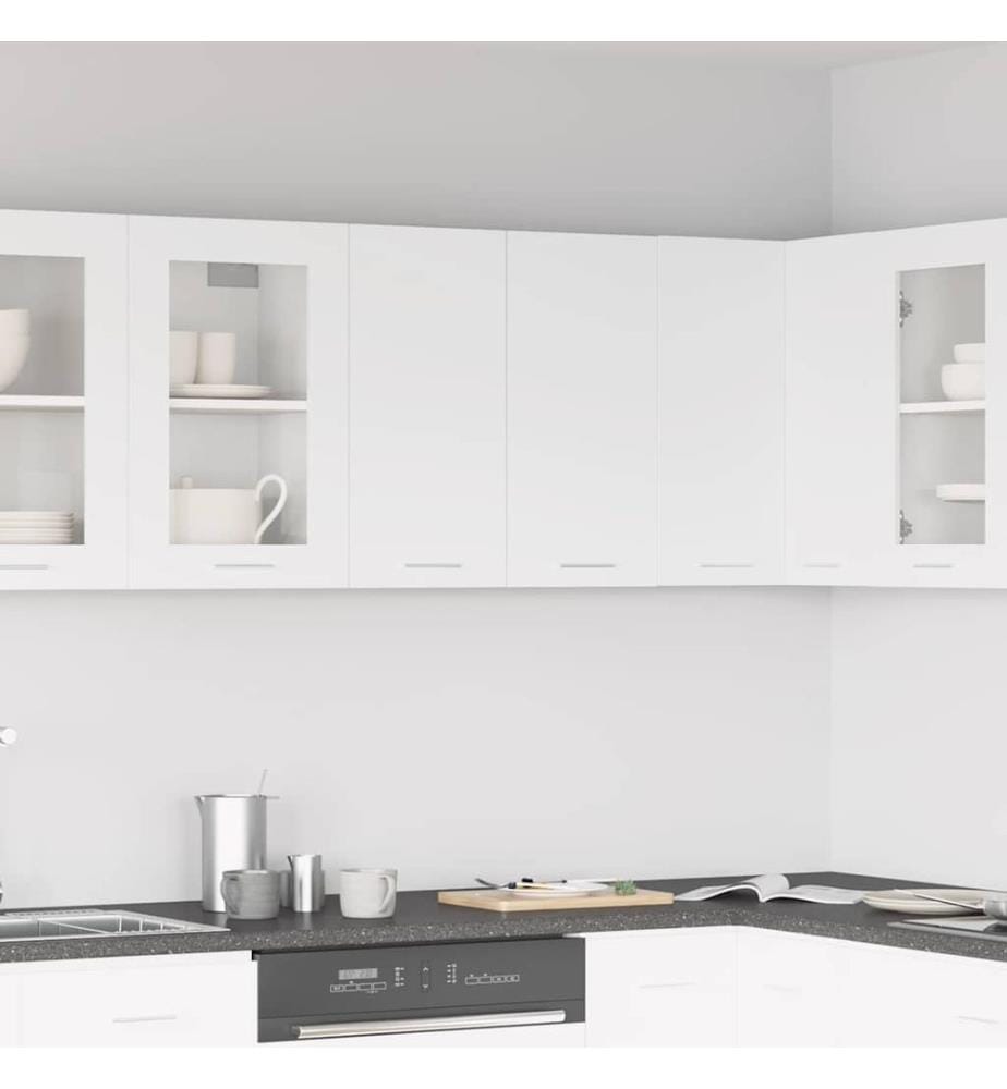 Hängeschrank Lyon Weiss 60x31x60 cm Holzwerkstoff