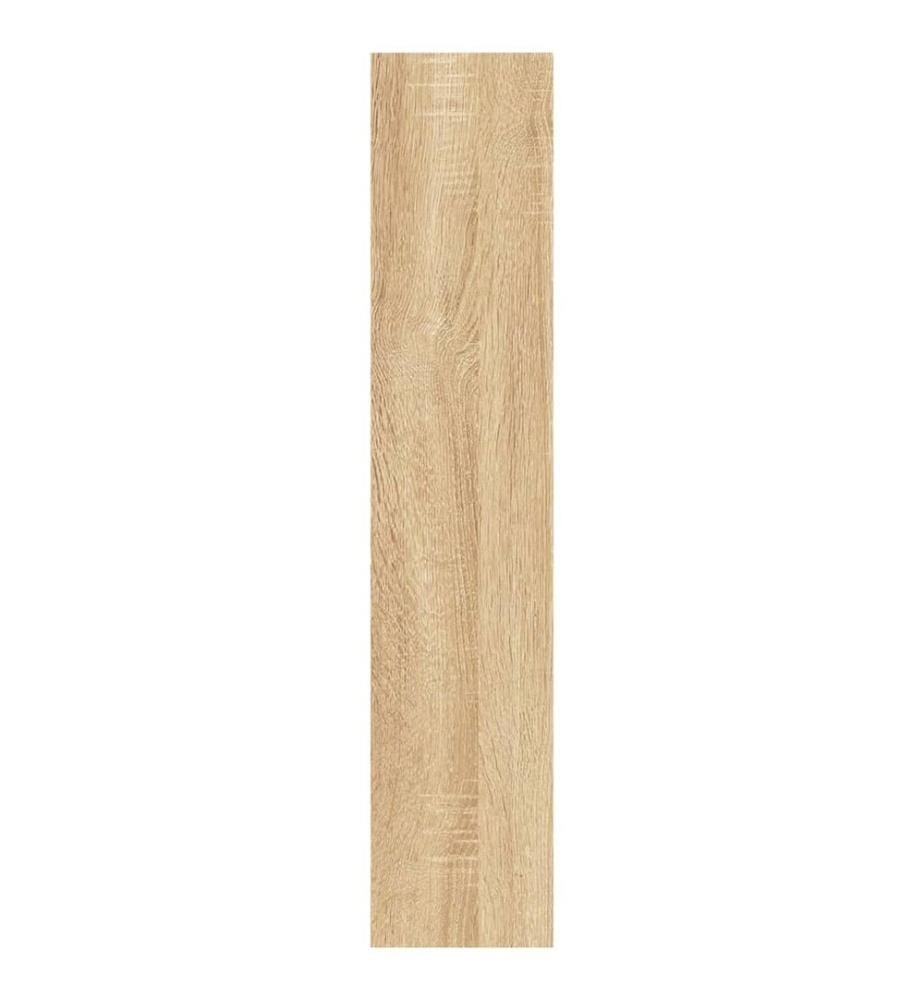 Wandregal Sonoma-Eiche 90x16x78 cm Holzwerkstoff