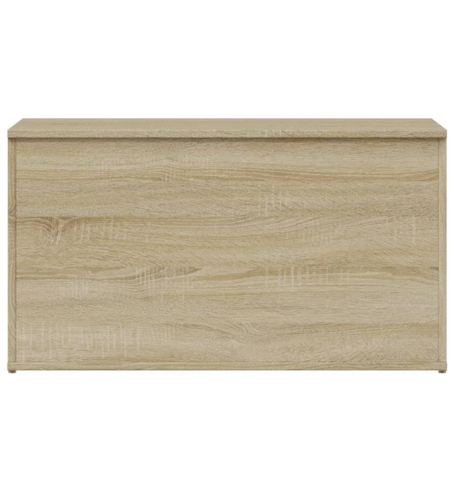 Aufbewahrungstruhe Sonoma-Eiche 84x42x46 cm Holzwerkstoff