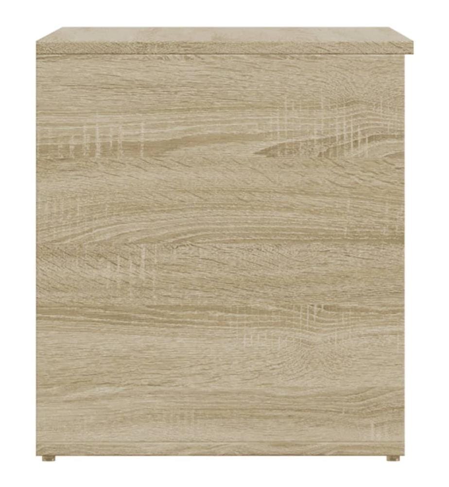 Aufbewahrungstruhe Sonoma-Eiche 84x42x46 cm Holzwerkstoff
