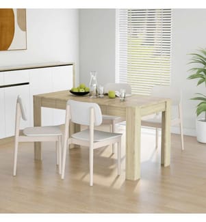 Table à manger Chêne sonoma 140x74,5x76 cm Bois d'ingénierie