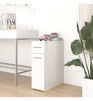 Apothekerschrank Weiss 20x45,5x60 cm Holzwerkstoff
