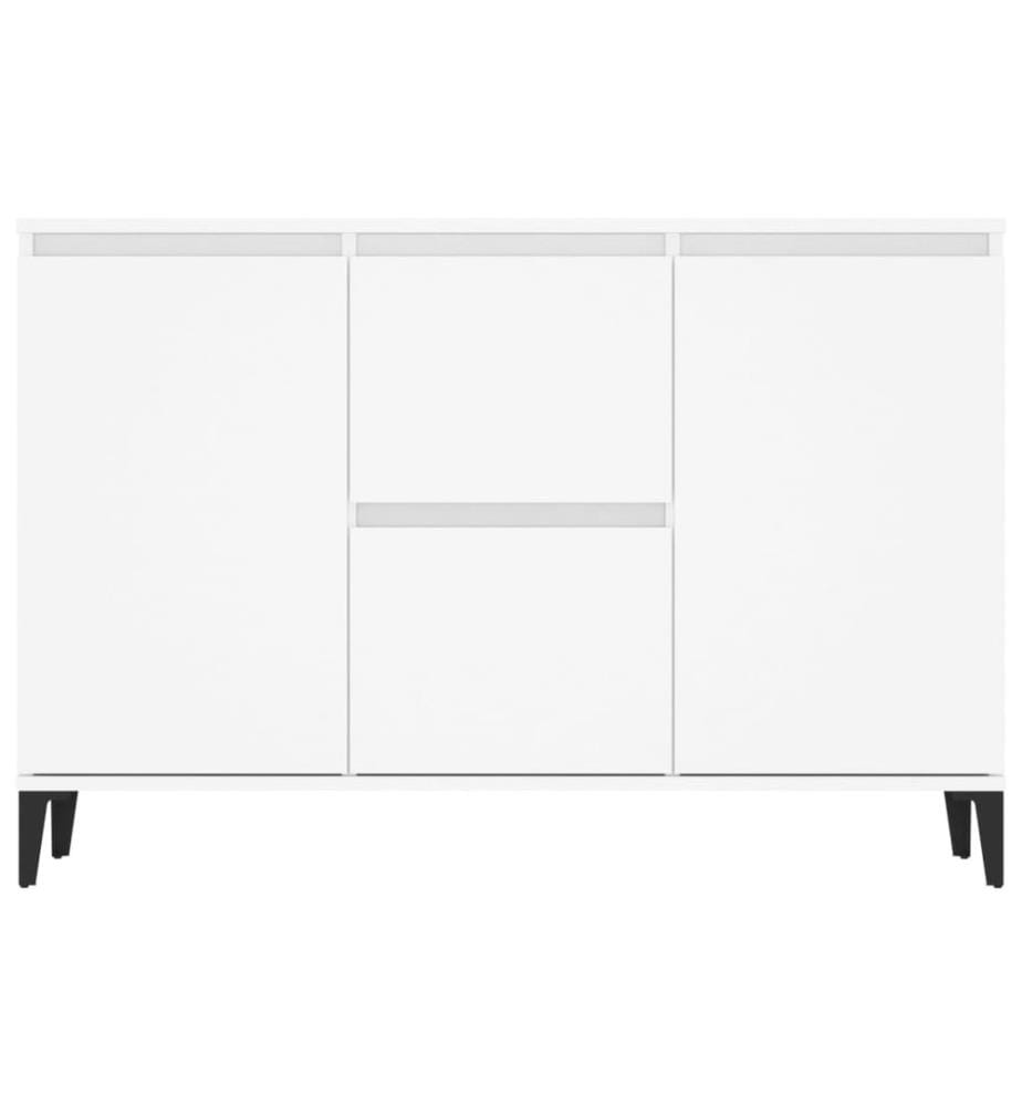 Sideboard Weiss 102x35x70 cm Holzwerkstoff
