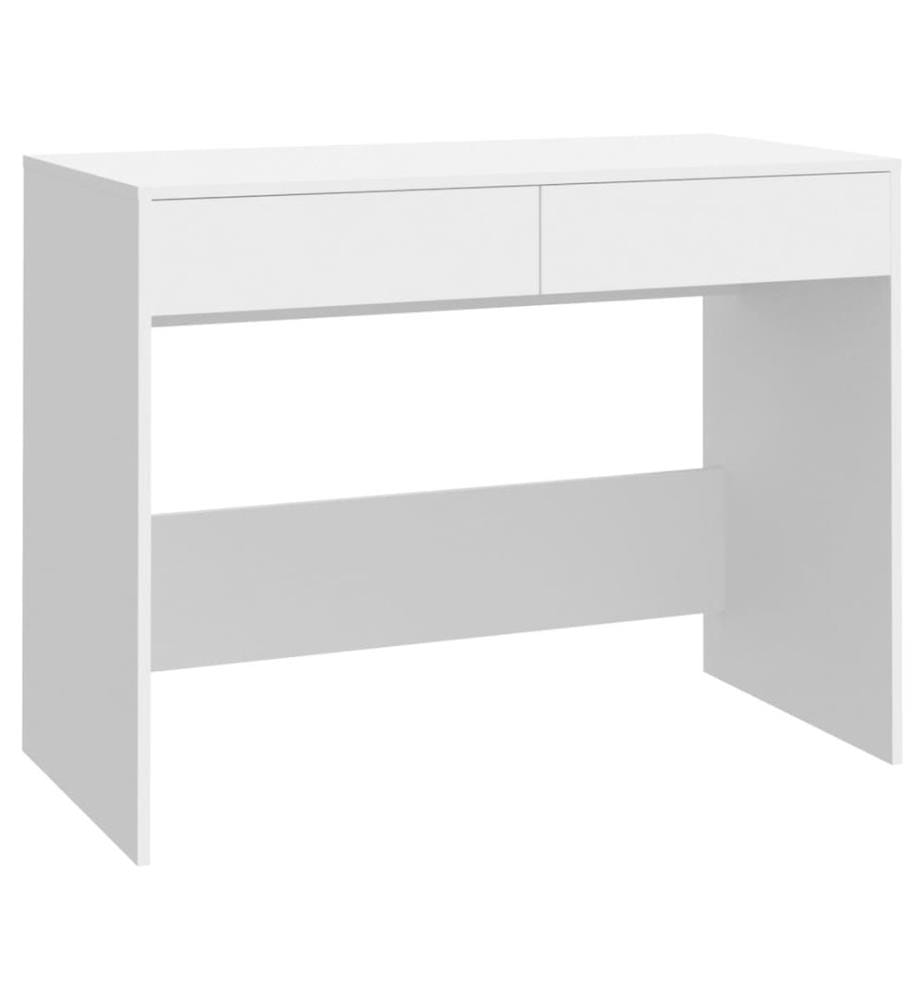 Schreibtisch Weiss 101x50x76,5 cm Holzwerkstoff